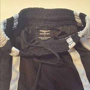 Umbro Black Athletic Shorts